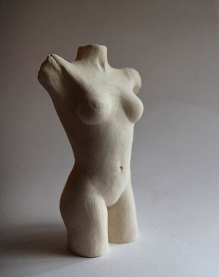 Konstverk kons skulptur torso female beställa konst porträtt kropp konstnär